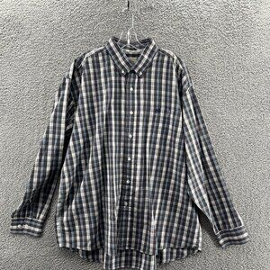 Gunnison Creek Outfitters Long Sleeve Button Down Shirt Men XXL Multicolor Plaid